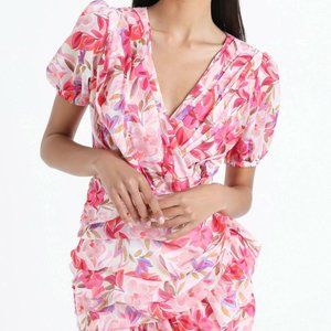 Showpo Arwyn Dress in Eventful Bloom